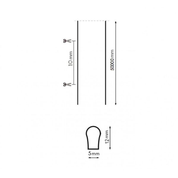 Neón de Led Flex 12Vdc Letters 14W/m - 5 Metros - Imagen 2