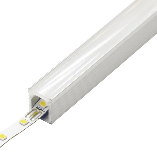 Perfil LED extrafino de superficie de 7,8 mm x 9 mm - Imagen 2