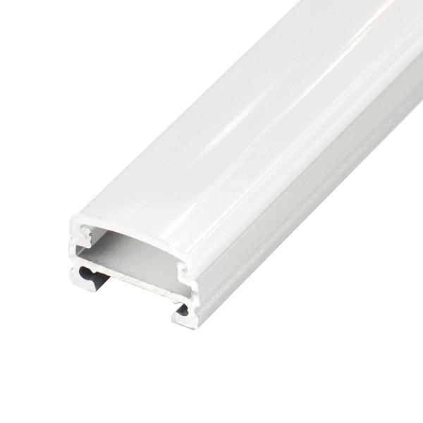 Perfil LED de superficie de 14 mm x 9 mm