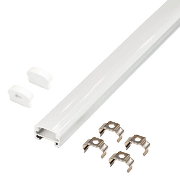 Perfil LED de superficie de 14 mm x 9 mm - Imagen 3