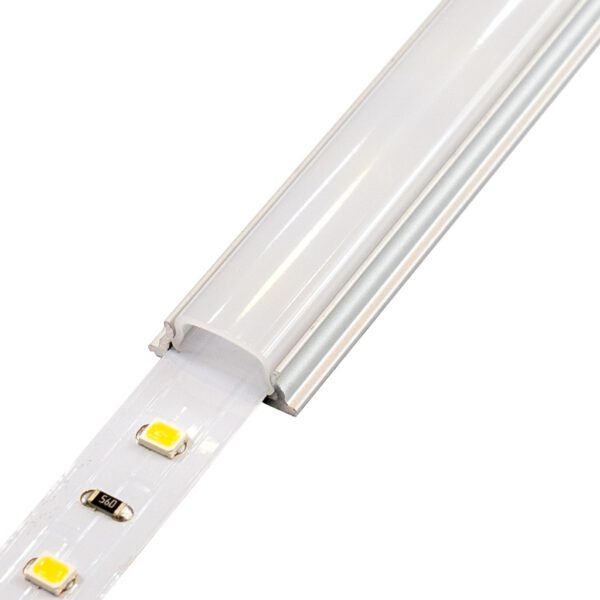 Perfil LED de superficie de 15 mm x 6,6 mm - Imagen 2