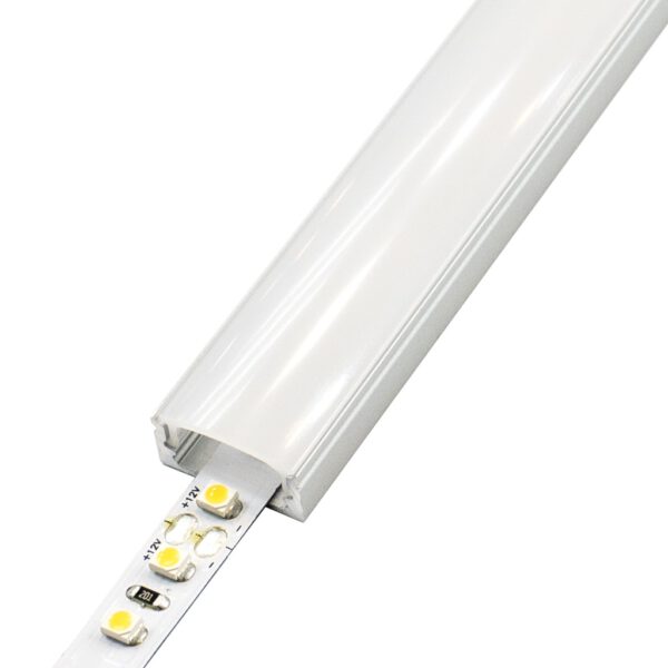 Perfil LED de superficie de 17 mm x 7,8 mm - Imagen 2