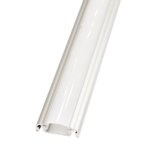 Perfil LED de superficie de 24,77 mm x 7,4 mm