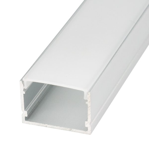 Perfil LED de superficie de 30 mm x 20 mm