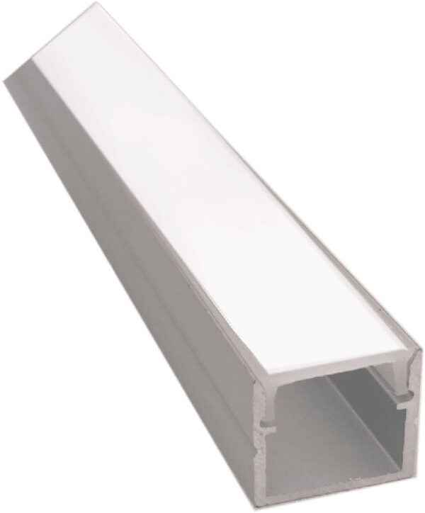 Perfil LED de superficie 13 mm x 12 mm