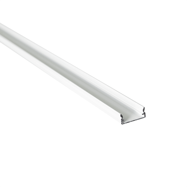 Perfil LED de superficie de 17.2 mm x 7 mm lacado en blanco - Imagen 3