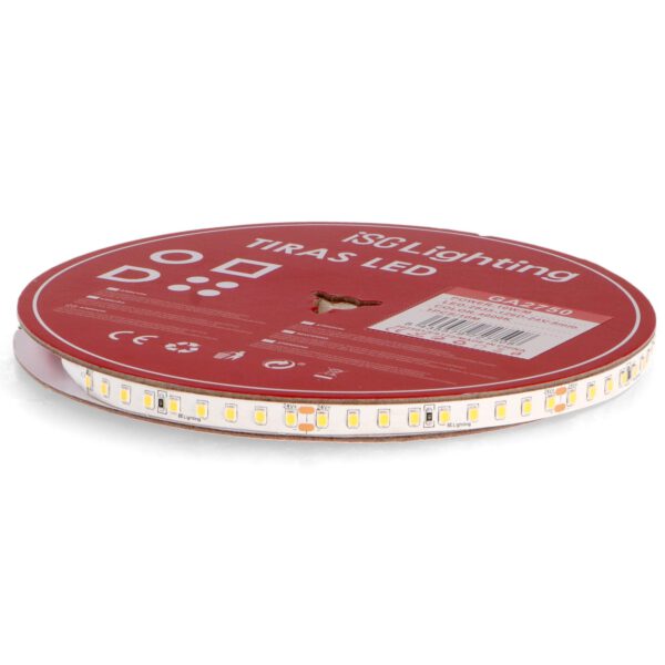 Tira Led 24V Dc Smd2835 High Lumen Ip20 10W/m - 10 Metros
